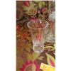 Image 4 : Qty 5 Narrow Cut Crystal Vases - Approx. 4" to 14" H