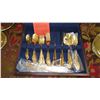 Image 2 : 24K Gold-Plated Flatware Set