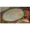 Image 3 : Qty 10 Misc. Silver Plated Trays, Platters, Plates