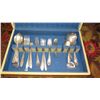 Image 3 : Misc. Flatware in Rogers Bros. Case, Sheffield England Cake Server, etc.