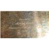 Image 12 : Large Silver Plated Server Tray w/Domed Lid - Engraved "Michael Sauve Hawaiian Life Millionnaire 198