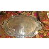 Image 8 : Large Silver Plated Server Tray w/Domed Lid - Engraved "Michael Sauve Hawaiian Life Millionnaire 198