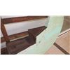 Image 9 : Hardwood Canoe Bench - Handpainted 110x24x72