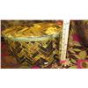 Image 9 : Large Antique Oval-Shaped Box - Turtle Shell?