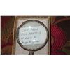 Image 2 : Antique Magnifying Glass - Note: "Gift from Jim Bartels to Lila K…To Go To Gina"