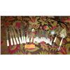 Image 1 : Misc. Faux Ivory Cutlery and Serving Utensils