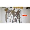 Image 5 : Misc. Deer Antler-Handled Cutlery, Serving Utensils and Flatware