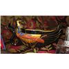 Image 5 : Misc. Lot: Miniature Collectible Car, Silver Plated Photo Album, Harvard Ceramic Ashtray, Chinese Ba