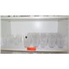 Image 1 : Qty 24 Waterford Crystal "Alana" Glassware - Highballs, Drinking Glasses
