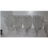 Image 2 : Qty 21 Waterford Crystal "Ballybay" Stemware and Glassware (Wine Glasses & Old Fashioned)