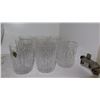 Image 3 : Qty 21 Waterford Crystal "Ballybay" Stemware and Glassware (Wine Glasses & Old Fashioned)