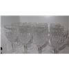 Image 4 : Qty 21 Waterford Crystal "Ballybay" Stemware and Glassware (Wine Glasses & Old Fashioned)