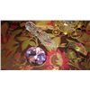 Image 4 : Cinderalla-Themed Lot: Glass Slippers, Glass Pumpkin Coach, Crown, Purple Gem, Embellished Egg