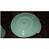Image 4 : Rebecca Moses Aqua Seashell Porcelain Dinner Plates - 8 Lrg, 8 Sml