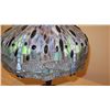 Image 6 : Tiffany Style Blue Dragonfly Motif Stained Glass Lamp - Approx. 22" H