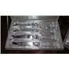 Image 2 : 2 Sets: New Crystal-Handled Cutlery - 8 pcs total