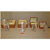Image 1 : Qty 4 Architectural Crystal Towers w/ Original Cases