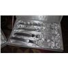 Image 5 : 2 Sets: New Crystal-Handled Cutlery - 8 pcs total