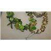 Image 3 : Jewelry: Natural Polished Green Stone Necklaces, 3 Misc. Bracelets