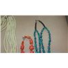 Image 4 : Jewelry: 4 Misc. Turquoise, Pearl Necklaces, etc.