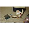 Image 6 : Misc. Lot of Enameled Faberge Style Eggs, Miniature Royal Crowns, Embellished Frog/Fish, etc.
