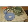 Image 2 : Large Lot: Trinket Boxes, Lemon Salt/Pepper Shakers, Fine China, etc.
