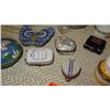 Image 3 : Misc. Lot of Cloisonne, Porcelain, Limoges Trinket Boxes, Pill Boxes, Miniature Collectibles, Clock,