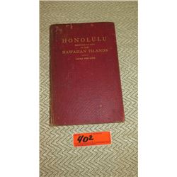 Antique Book: "Honolulu Sketches of Life..." - Hardbound, 1928 Reprint