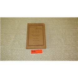 Antique Book: "Hawaiian Annual 1930" Reference/Statistics on Hawaii Territory