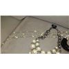 Image 5 : Jewelry: 5 White Pearl Necklaces (various styles, lengths), Lucite Bracelet