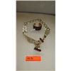 Image 1 : Jewelry: Escada Fashion Necklace, Multi-Colored Gold Bangle Bracelet