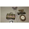 Image 3 : Judith Lieber (Neiman Marcus) Buttery Pillbox, Hairpin, Business Card Holder, Miniature Frame, Penda