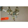 Image 3 : Jewelry:  Seashells Motif Cluster Drape Necklace and Bracelet - Natural Shells, Gold-Toned (Charms-S
