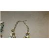 Image 4 : Jewelry:  Seashells Motif Cluster Drape Necklace and Bracelet - Natural Shells, Gold-Toned (Charms-S