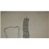 Image 5 : Jewelry: Multi-Tier Rhinestone Drape Necklace, Dangling  Earrings (2 prs), Rhinestone Bracelet