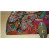 Image 3 : New Mary Frances Bag: Bright, Jewel-Toned, Silk, Beaded Butterfly, Ring Handle