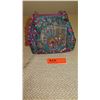 Image 1 : New Mary Frances Handbag: Jewel-Tone Oriental Jacquard w/Beaded Handles
