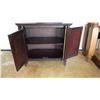 Image 5 : Oriental Hardwood Cabinet w/Brass Cast Hardware 35x17x34