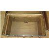 Image 10 : Antique Steamer Trunk w/ Brass Hardware - Approx. 34x20x23