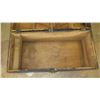 Image 8 : Antique Ebonized Carved Wood Camphor Chest - 37x17x19