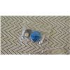 Image 11 : Gilded Glass Jewelry Box w/Givenchy Coin Purse, Commemorative Coin, & Misc.