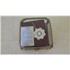 Image 14 : Gilded Glass Jewelry Box w/Givenchy Coin Purse, Commemorative Coin, & Misc.