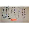 Image 2 : Jewelry: 4 Brilliant-Cut Bead/Pearl Necklaces (various styles, lengths)