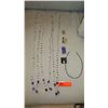 Image 1 : Jewelry: 3 Strands Amethyst/Pearl Open Necklaces, Rope Chain w/Amethyst Pendant, 3 Misc Pendants