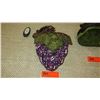 Image 4 : 2 New Mary Frances Bags: Sequined, Jeweled "Grapevine", Green Chenille w/Beaded Half-Moon Handle