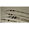 Image 5 : Jewelry: 5 Misc. Black/Brown Bead Necklaces (various styles, lengths), Brooch Pin