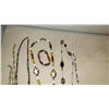 Image 4 : Jewelry: 6 Misc. Beaded Necklaces (Various Styles & Lengths), Earrings