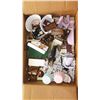 Image 2 : Huge Lot: Vintage Dollhouse (unassembled), Dollhouse Furniture, Figures, etc.