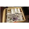 Image 3 : Multiple Boxes of Christmas Decorations: Tree Ornaments, Lights, Ribbons, etc.