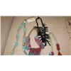 Image 3 : Jewelry: 4 Misc. Colorful Glass/Bead Necklaces, Glass Bracelet